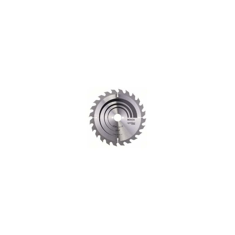 Bosch - Lame de scie circulaire Optiline Wood ø 30mm - 230 x 30 x 2,8 mm, 24 - 2 608 640 627