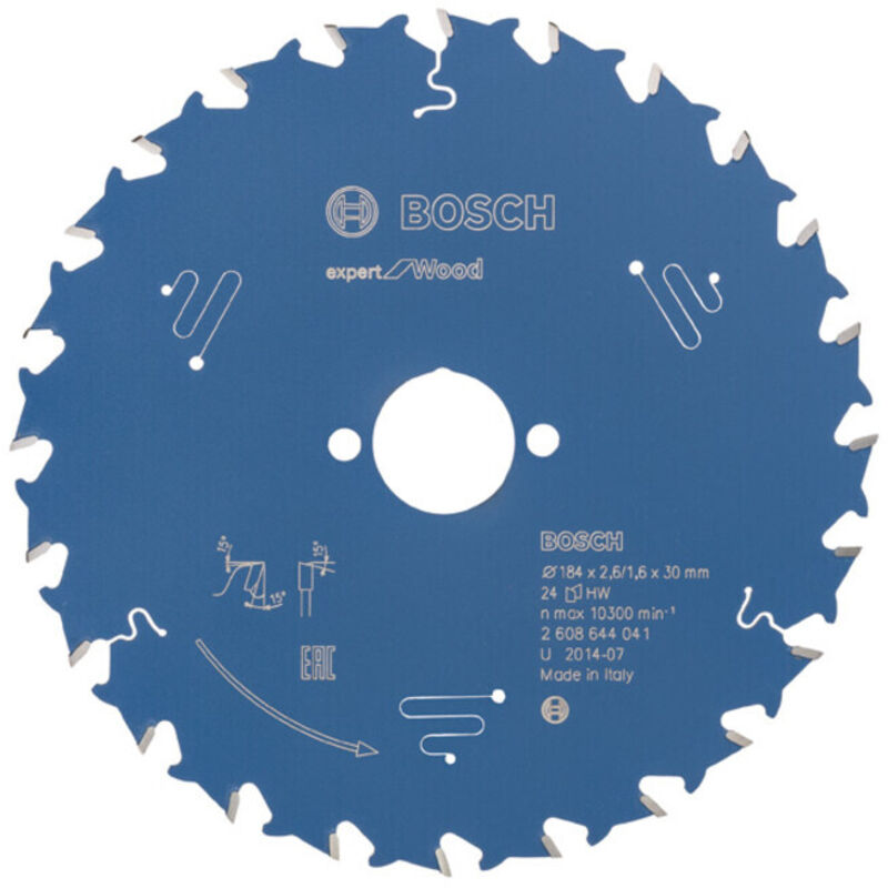 Lame pour scie circulaire expert for Wood 184x30x2.61.6x24 T - vue 1