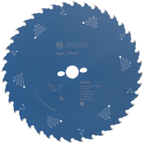 Lame de scie circulaire Bosch Expert Wood 2608644071 330x3,5x30 40Z
