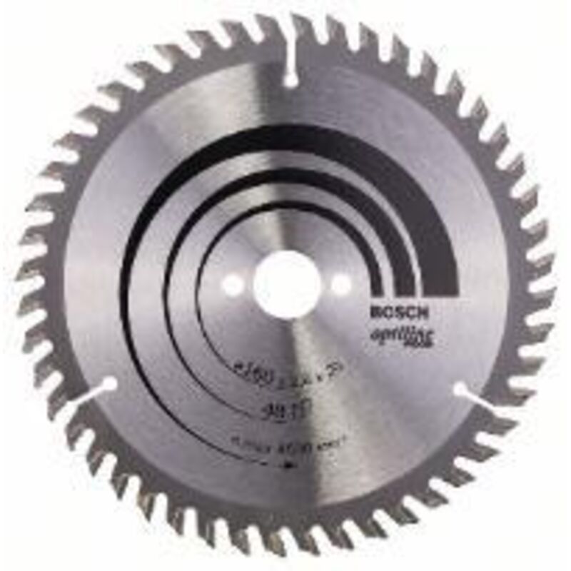 Bosch - Lame de scie circulaire Optiline Wood 160x2,6x20 48Z - 2608640732