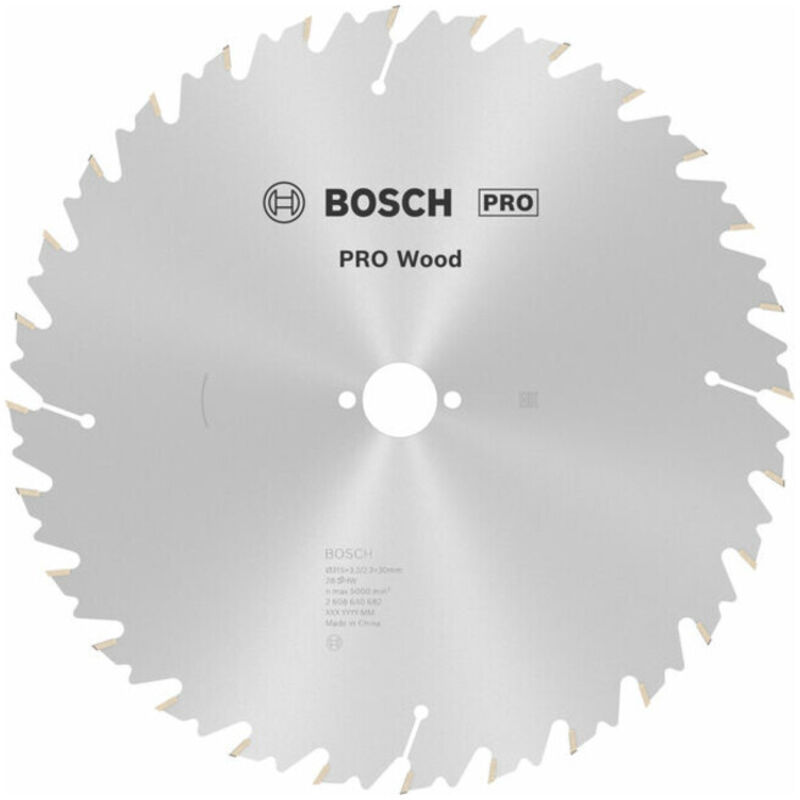 Bosch - Lame pour scie circulaire ø extérieur 315 mm Nombre de dents 28 wz perçage 30 mm Largeur de coupe 3,2 mm carbure