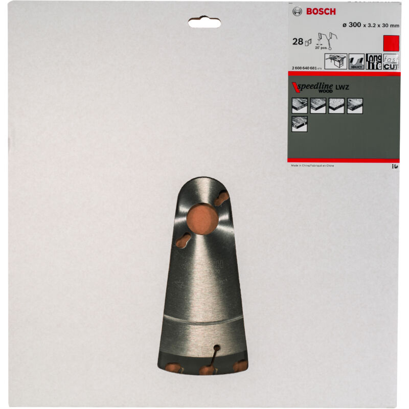 Bosch - Lame de scie circulaire se wo t 300x30-28 2608640681