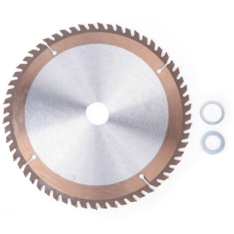 Lame de scie circulaire carbure TCT 8x25.4mm pour bois, 60 dents - Outil de menuiserie
