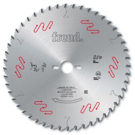LAME DE SCIE CIRCULAIRE DIAM 250 X EP 3,2/2,2 X AL 30 X Z22 ATB 20°
