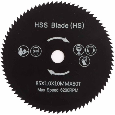 Lame de scie circulaire, disque de coupe du bois 80T Fluent Strong pour