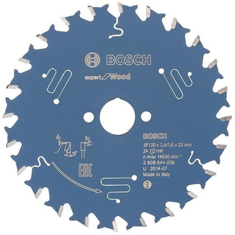 Bosch - Lame de scie circulaire Expert Wood 2608644006 130x2,4x20 24Z