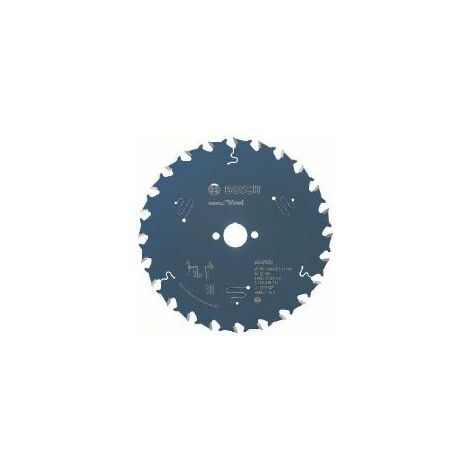 Lame de scie circulaire Expert for Wood Ø20mm - 165 x 20 x 2,6 mm, 24 - 2 608 644 022