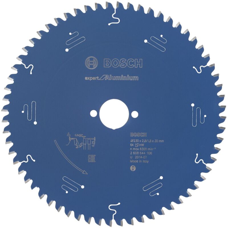Bosch - Lame de scie circulaire Expert for Aluminium pour scies circulaires portatives 230 x 30 x 2,8 mm 64 - 2608644106