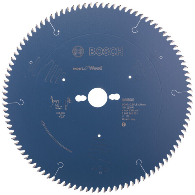 Bosch - Lame de scie circulaire pour bois 300 x 30 x 1,8mm 100 dents expert - 2608642501