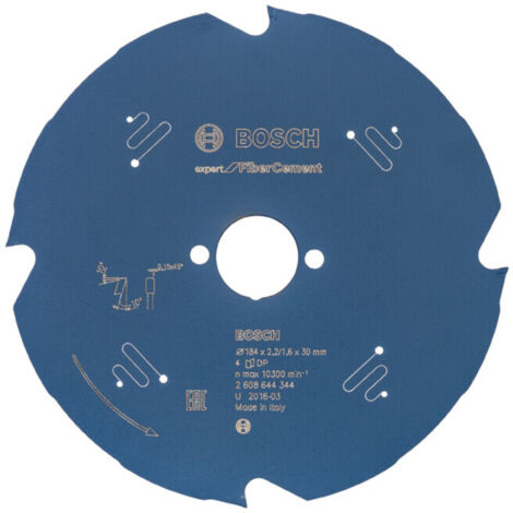 Lame de scie circulaire Expert pour ciment fibre, 184 x 30 x 2,2 mm, 4