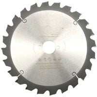 Lame de scie circulaire HM débit D. 216 x Al. 30 x ép. 2,8/1,8 mm x Z24 Alt nég pour bois - Diamwood