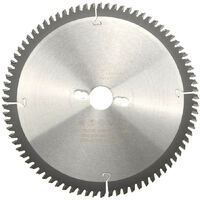 Lame de scie circulaire HM finition D. 255 x Al. 30 x ép. 3,2/2,2 mm x Z80 TP Neg pour Alu/bois - Diamwood