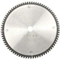 Lame de scie circulaire HM finition D. 305 x Al. 30 x ép. 2,6/2,0 mm x Z80 TP Neg pour Alu/bois - Diamwood
