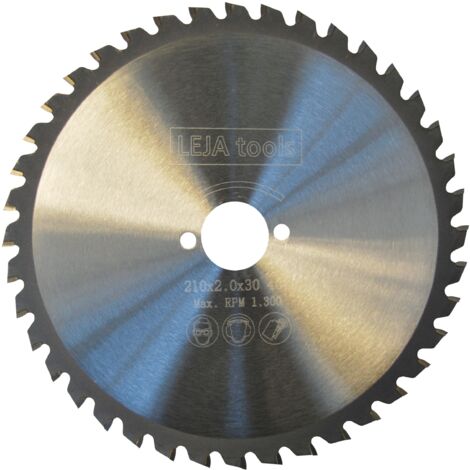 Lame de scie circulaire leja-tools ferrofix 210 mm 40 dents