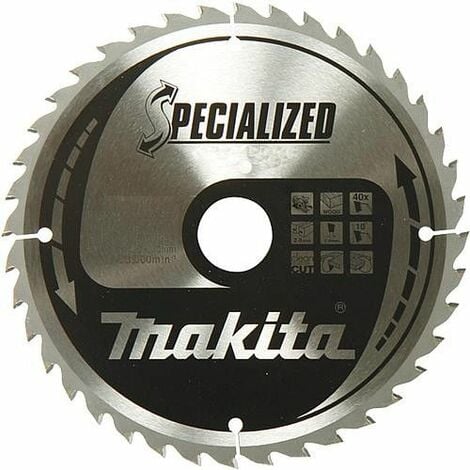 Lame de scie circulaire MAKITA ø 165 x 20 mm, pour bois et aluminium