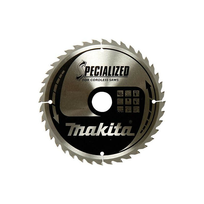 Makita - Lame de scie circulaire diam. 165 x 20 mm 24 dents pour bois