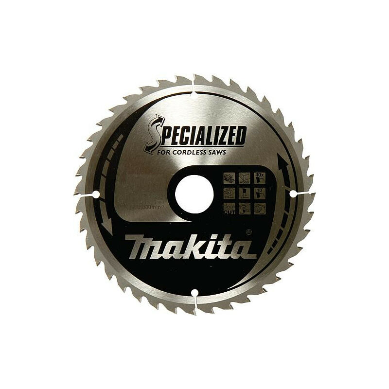 Makita - Lame de scie circulaire diam. 165 x 20 mm 40 dents pour bois