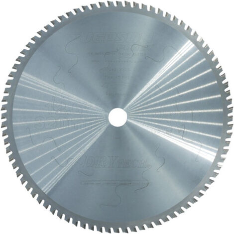 Lame de scie circulaire métal 320/84 D.320mm B.2.2mm alésage HM D.25.4mm Z.84 JEPSON