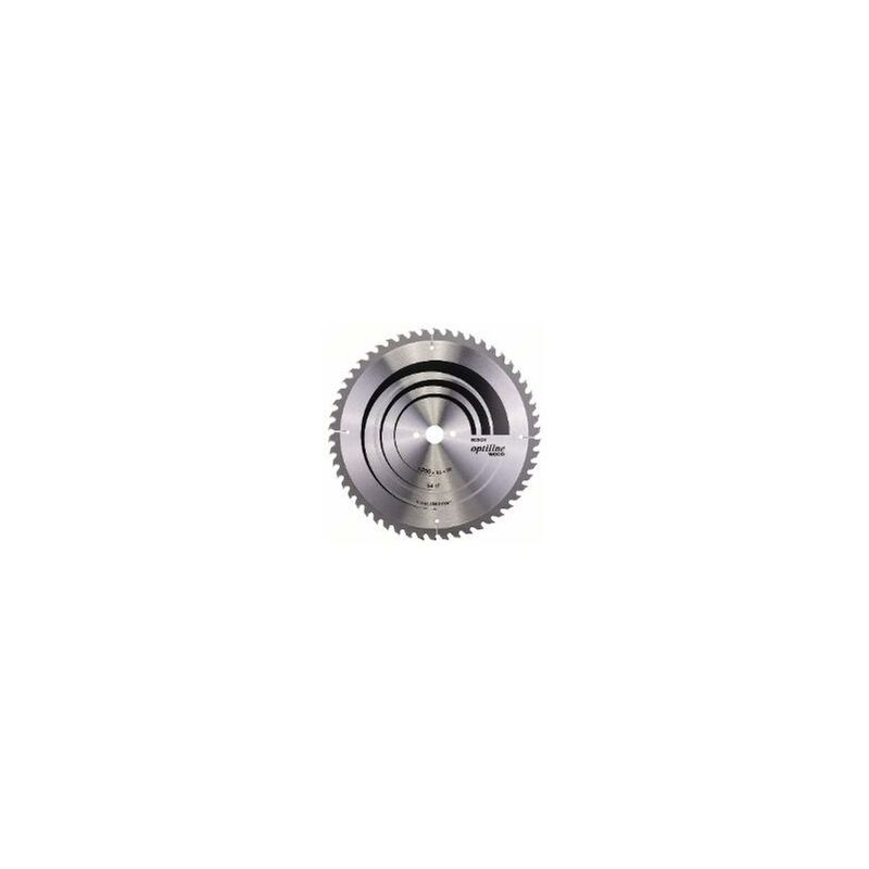 Bosch - Lame de scie circulaire Optiline Wood ø 30mm - 350X30X3.5 - 54D - 2 608 640 674