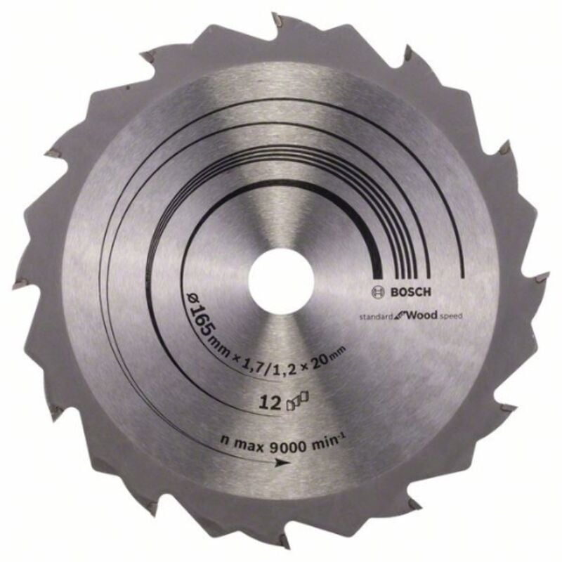 Bosch - Lame de scie circulaire pro Wood 165 x 1,7 x 20 mm - 2608642600