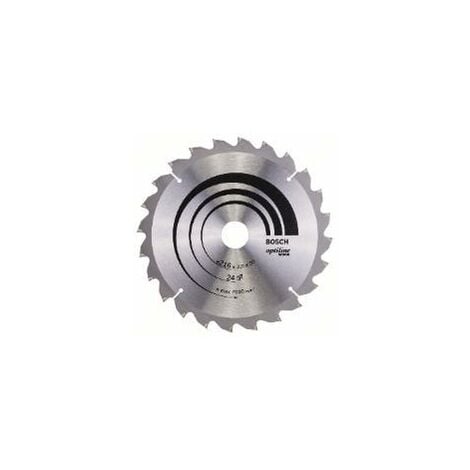 Lame de scie circulaire Optiline Wood Ø 30mm - 216 x 30 x 2,0 mm, 24 - 2 608 640 431
