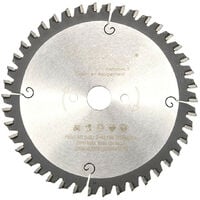 Lame de scie circulaire portative HM finition D. 160 x Al. 20 x ép. 2,5/1,8 mm x Z42 TP Neg pour Alu/bois - Diamwood