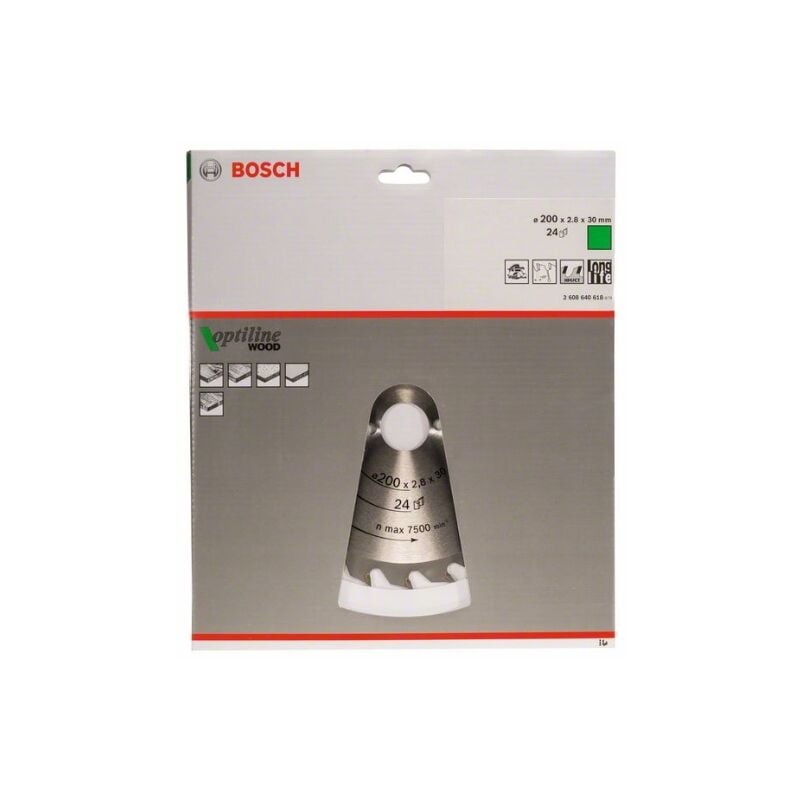 Bosch - 2608640618 Lame de scie circulaire Optiline Wood