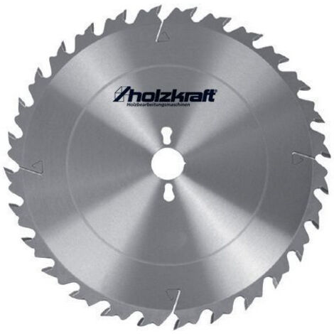 Lame de scie circulaire pour bûches pour scie à chevalet diam. 550x30x3,8 mm 36 dents en carbure Holzkraft KSB-LF 550/36 HM