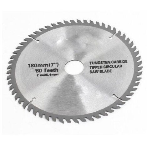 Lame De Scie Circulaire Pour Scie A Bois 180 Mm 7 Pouces 60t