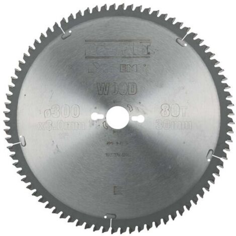Lame de scie circulaire stationnaire, 300 x 30 mm, 80T  DeWalt DT4281-QZ
