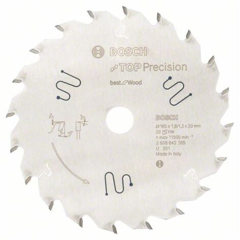 Bosch - Lame de scie circulaire pour bois Diam 254mm 60 dents Alésage 30