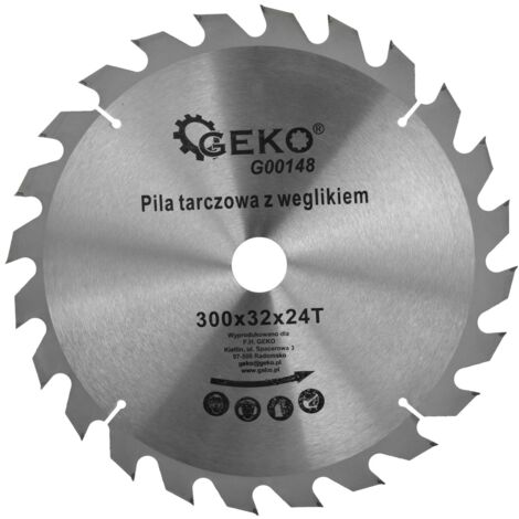 Lame de scie circulaire TCT pour bois Ø300x32 24 dents