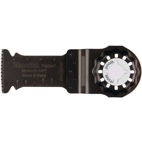 Lame scie oscillante BIM Bois/Métal MAKITA 28x50 mm - B-64814  - Plusieurs références disponibles