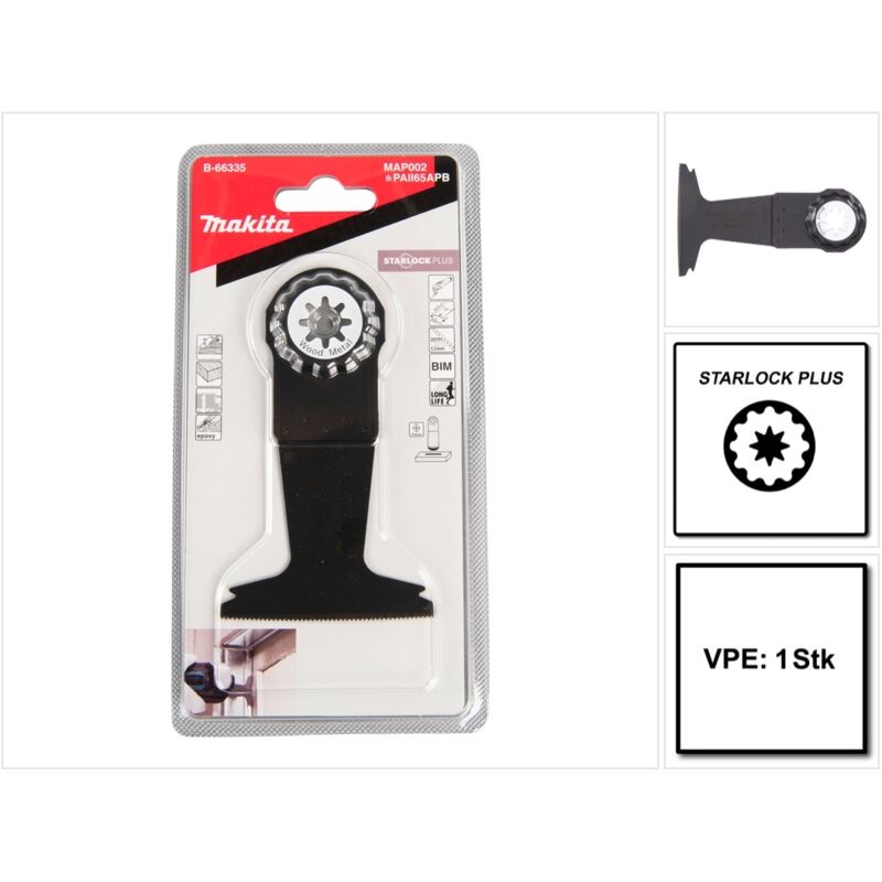 Makita MAP002 Lame scie plongeante 65 mm