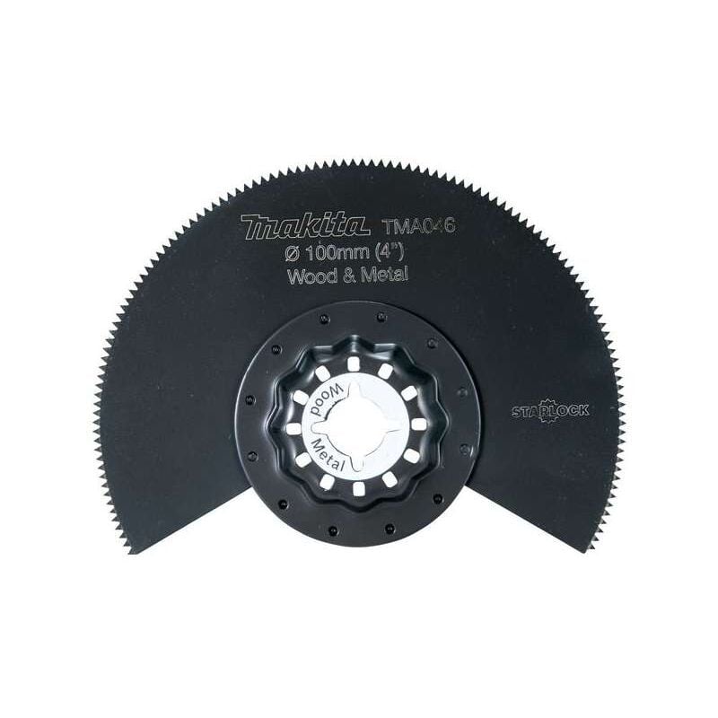Makita - Lame segmenté bim Bois/Métal Moteu déporté B-64808 Ø100 mm