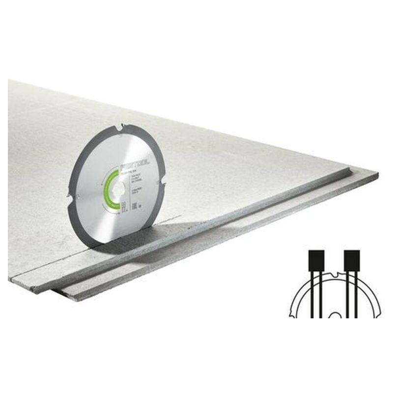 Festool - Lame de scie circulaire diamant abrasive materials dia 168x1,8x20 F4
