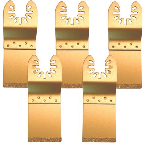 Lame de scie diamantée oscillante universelle 5pcs / set pour libérer les dés de coupe Multi - outils de la lame de réglage, DOLASO