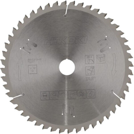 Lame de scie Hikoki 4100024 255x30 mm Z48