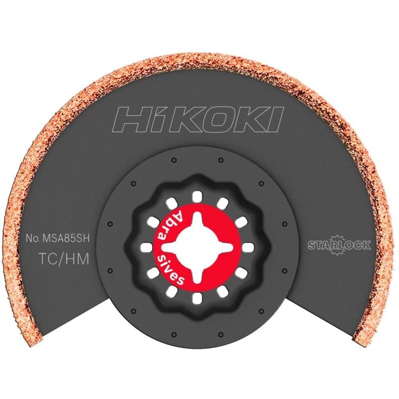 Hikoki - 782761 Outil multifonction à lame abrasive Starlock Grain 30