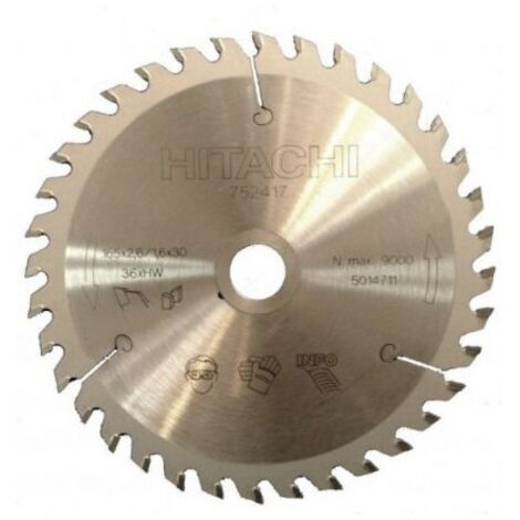 Lame de scie Hitachi 165x2 6x30 0/20 0 mm Z36