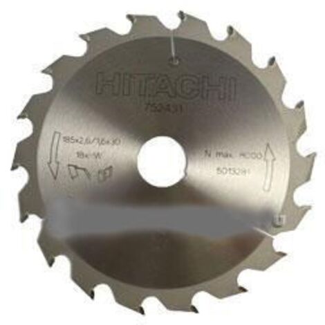 Lame De Scie Circulaire Hitachi Combinée 986427 – Diamètre 160 Mm, épaisseur 1,05 Mm