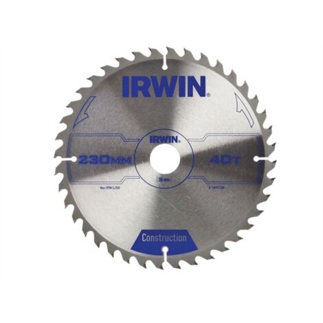Lame de scie Irwin 230x2 8x30 0 mm Z40