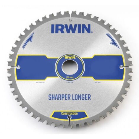 Lame de scie Irwin 254x2 8x30 0 mm Z80