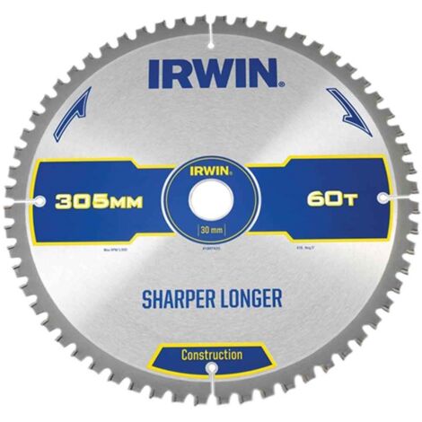 Lame de scie Irwin 305x3 2x30 0 mm Z60