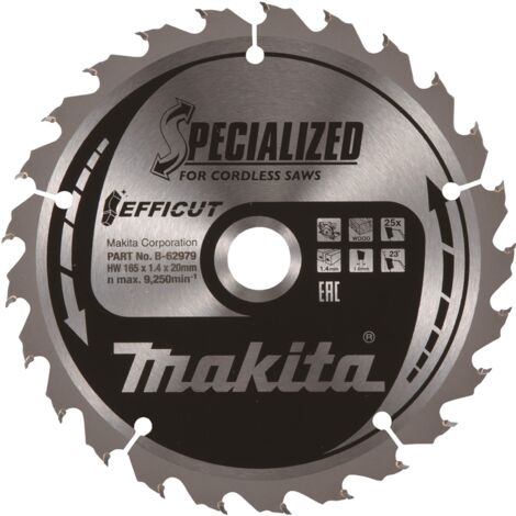 Lame de scie Makita EFFICUT 185x30x24Z