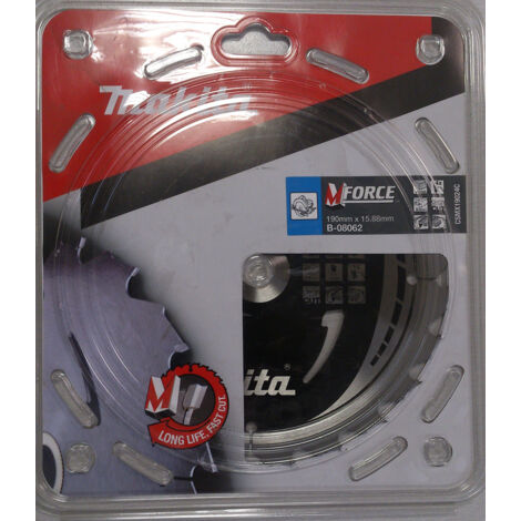 Lame de scie Makita M-FORCE 190x2x16 0 mm Z24 15°