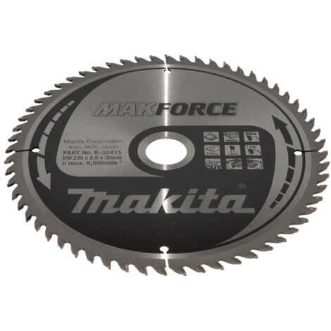 Lame de scie Makita MAKFORCE 235x30x60Z