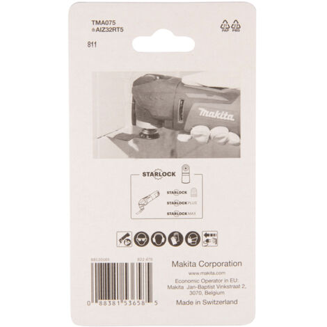 Lame de scie Makita TMA075 Starlock P50 32 mm