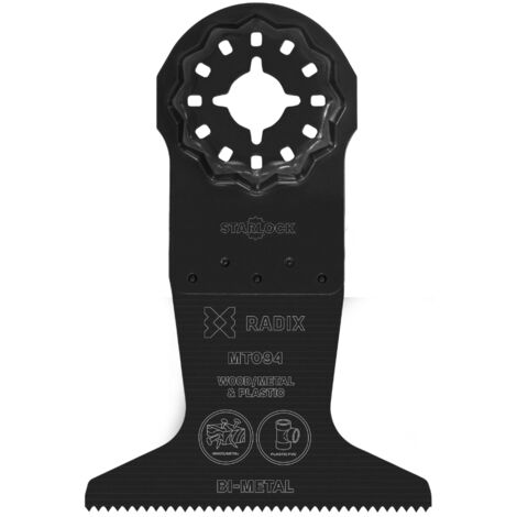 Lame de scie multitool Bi-métal - Radix - 63 mm - Bois & clous
