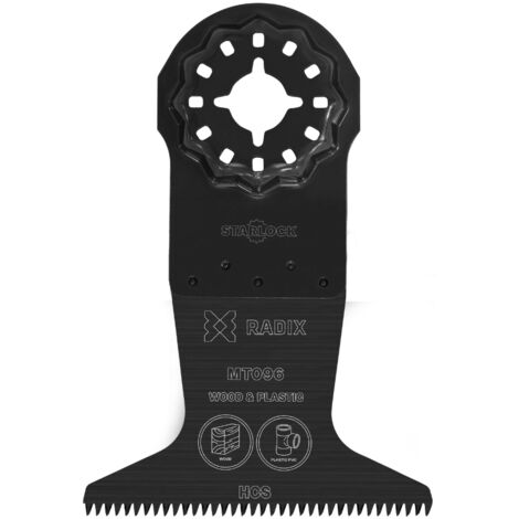 Lame de scie multitool - Radix - 63 mm - Dents japonaises